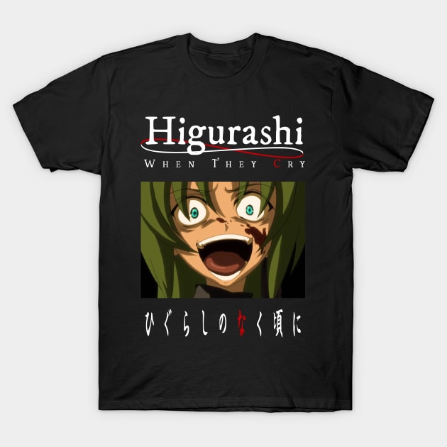 Higurashi When They Cry Tribute T-Shirt by lilmousepunk